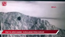 PKK'ya darbe! Vurularak imha edildi