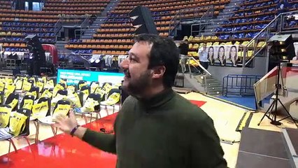 Salvini a Bologna, #Paladozza dietro le quinte del grande evento di questa sera (14.11.19)