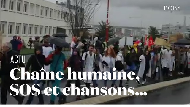 Les soignants descendent dans la rue pour sauver l'hôpital