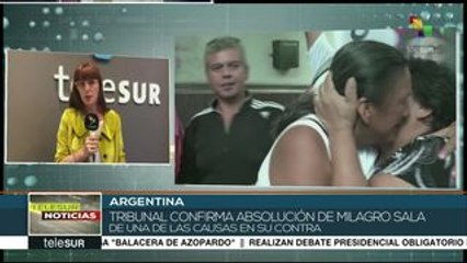 Absuelven a Milagro Sala en causa denominada 'la balacera de Azopardo'