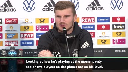 Lewandowski on same level as Messi and Ronaldo- Werner