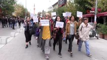 Uşak'ta özel eğitimli çocuklar için yürüyüş gerçekleştirildi, basın açıklaması yapıldı