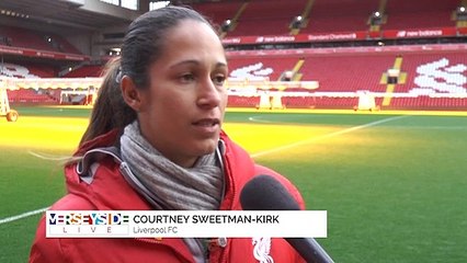 Liverpool FC Women Stars Thoughts Ahead Of  Women's Merseyside Derby!