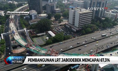 LRT Jabodebek Capai 67.3 Persen, Jokowi Pamer di Instagram