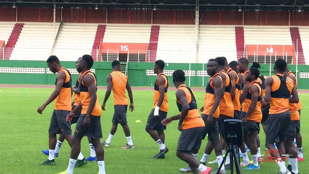 Football-CAN 2021 | Côte d'ivoire vs Niger : Entrainement des Éléphants