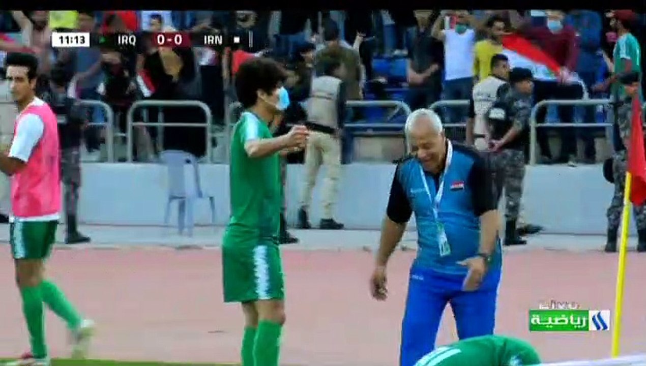 مباراه منتخب العراق ومنتخب ايران  في تصفيات كاس العالم 2022 في 14_11_2019 الشوط الاول