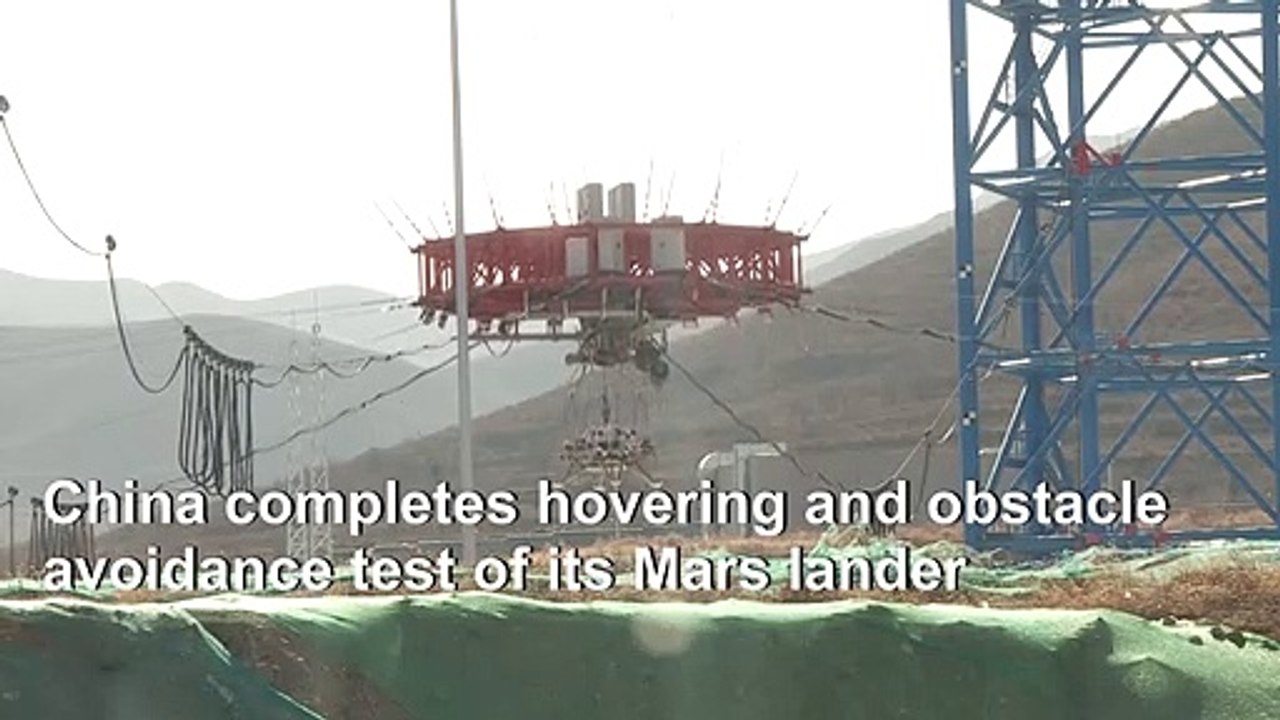 China completes Mars lander test ahead of 2020 mission