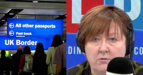 Angry caller rants about the "invasion" of immigrants