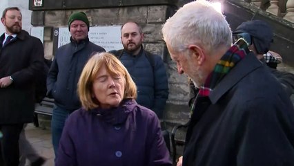 Corbyn reassures heckler about IndyRef2