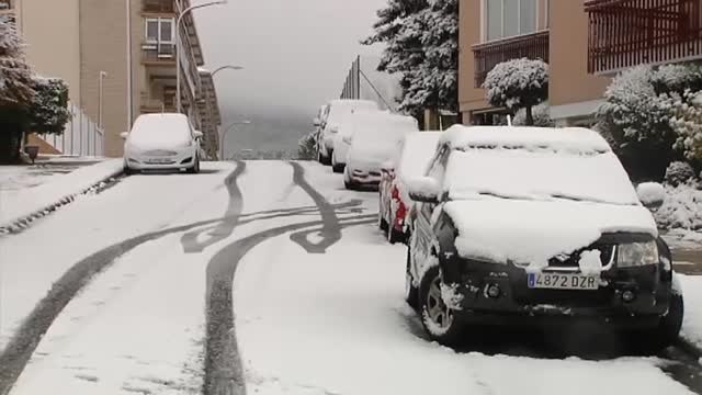 El temporal azota el centro peninsular