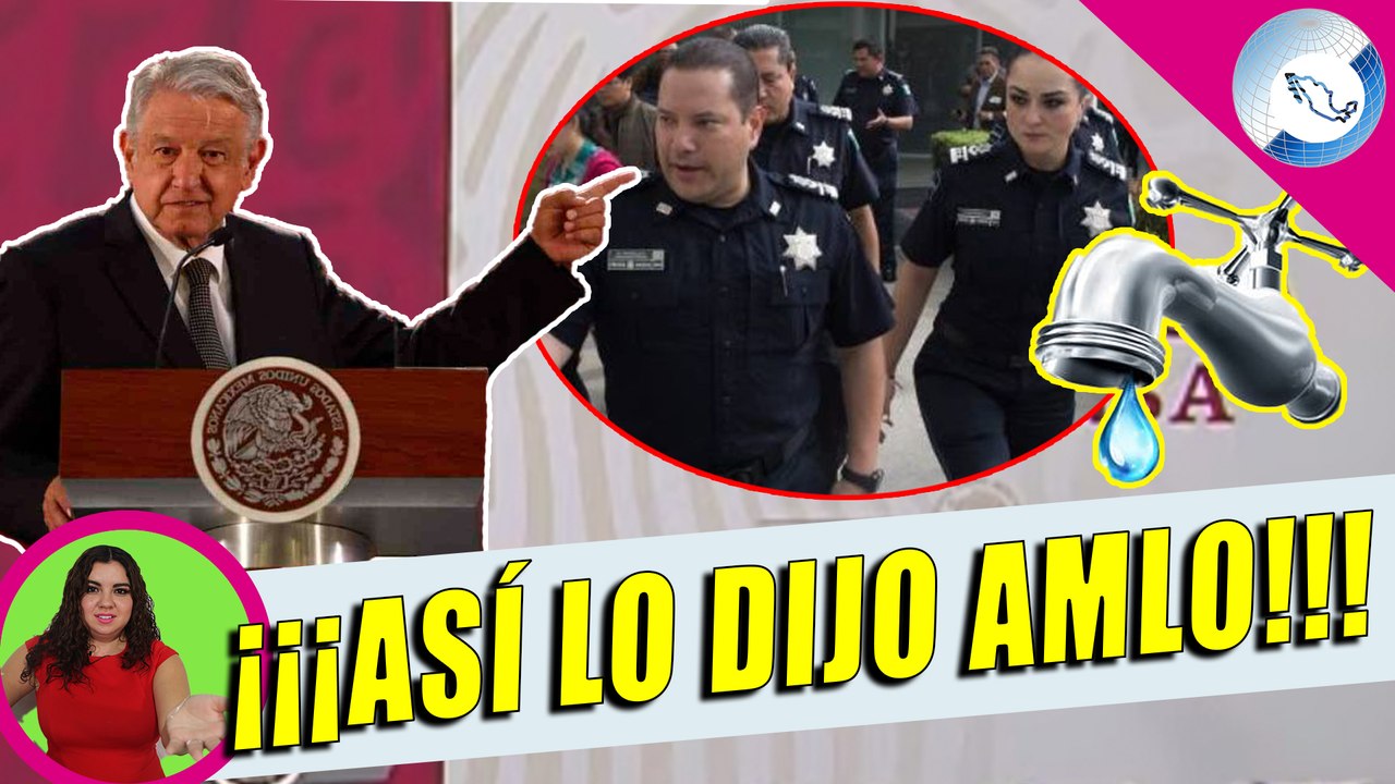 AMLO Dice Adiós a Policía Federales, Los Va a Liquidar y Salva Agua De Mexicanos #Mañanera 13-Nov