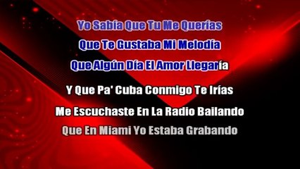 Karaoke Gratis, Yo Quiero - Gente de Zona