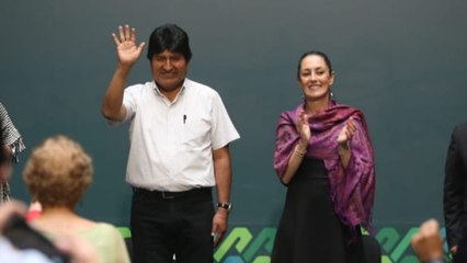 Reconocen a Evo Morales cómo 'Huésped distinguido' de la CDMX