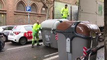 Barcelona empieza a reponer contenedores para normalizar la recogida de basura