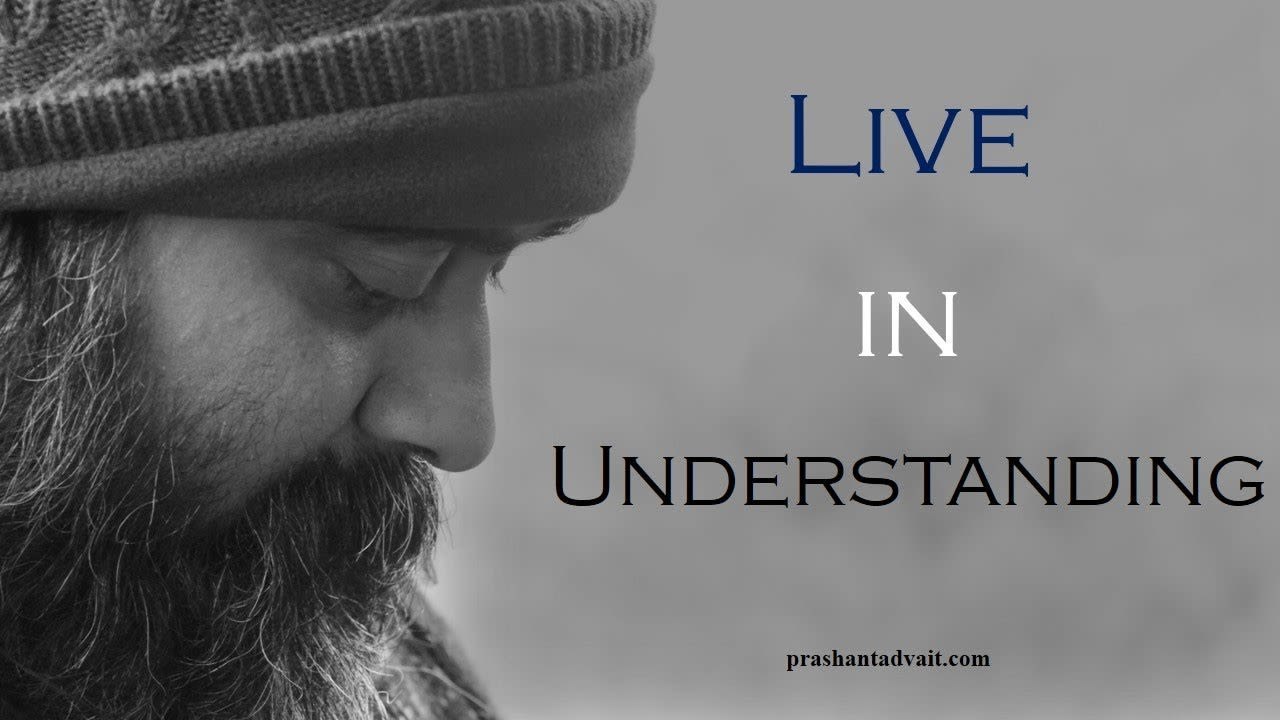 Acharya Prashant, with students: When trust is belief, it will invite hurt. Live in understanding