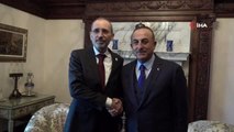 Dışişleri Bakanı Çavuşoğlu, Ürdün Dışişleri Bakanı ile görüştü
