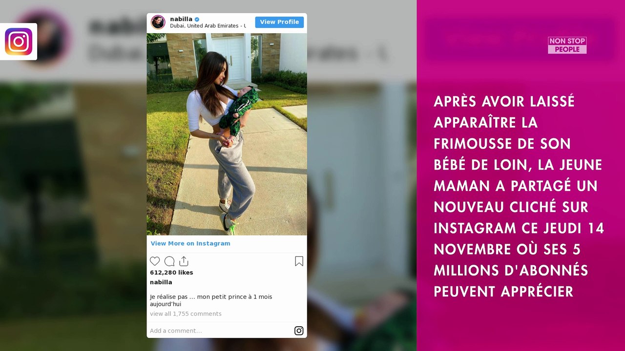 Nabilla maman : son tendre cliché de son fils Milann dans les bras de Thomas