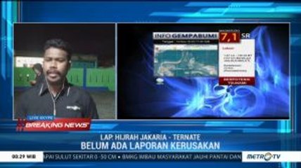 Gempa 7,1 SR di Malut, BPBD Lakukan Pengecekan di Bibir Pantai
