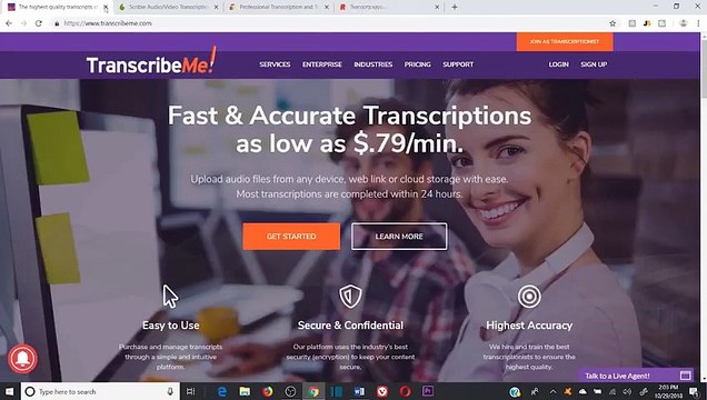 Transcription Jobs - WORK FROM HOME for Up to $180 PER HOUR