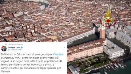 Declarado el estado de emergencia en Venecia