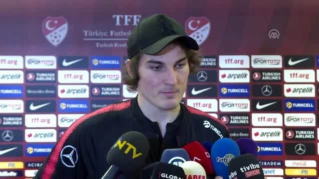 Türkiye-İzlanda maçının ardından - Çağlar Söyüncü / Mert Günok