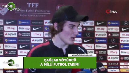 Çağlar Söyüncü: "82. dakikada vatanı korur gibi elimizden geleni yaptık"