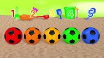 Learn Colors with Wild Animal and Toy Truck Colored Pipe Sand Playground for Kids Children