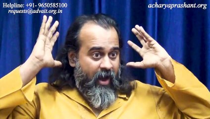 To be thirsty and to be blind _ Acharya Prashant, on Vivekachudamani (2018)