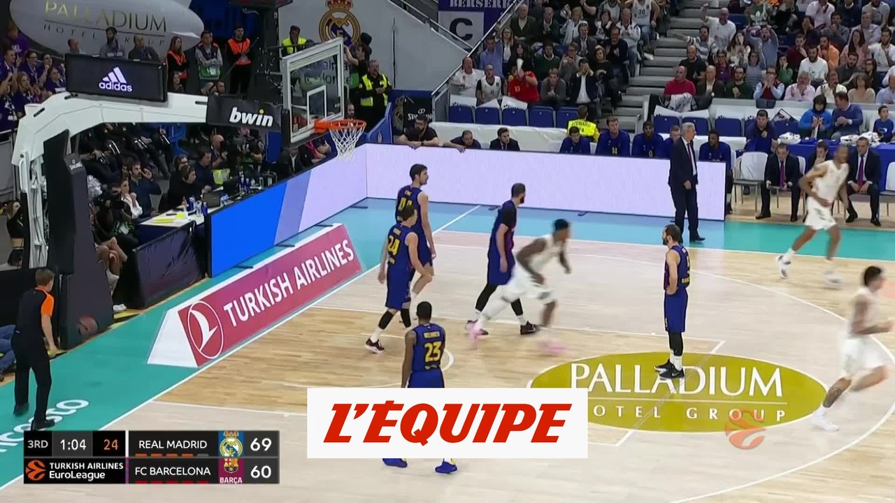 Le clasico pour le Real Madrid - Basket - Euroligue - 8e j.