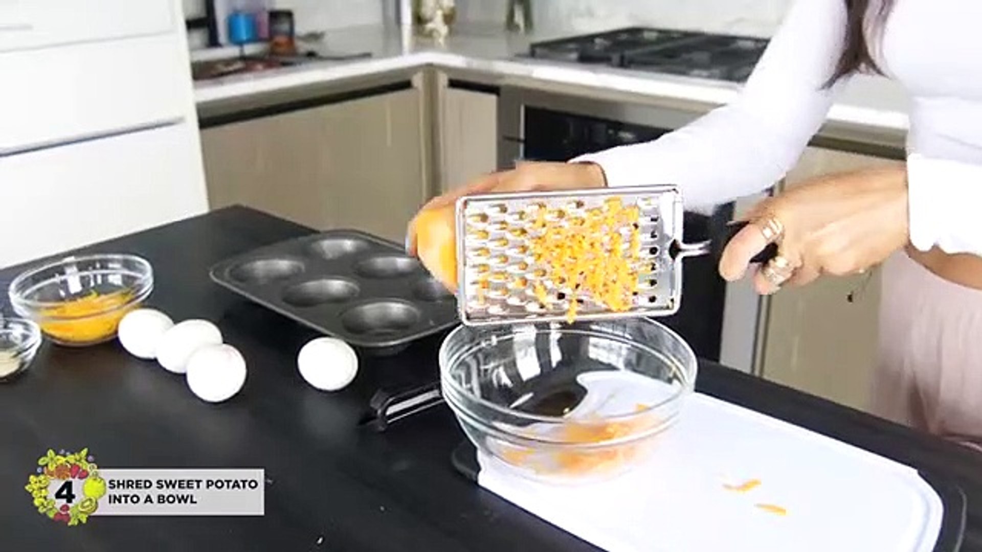 ⁣HEALTHY SWEET POTATO EGG CUPS _ IN THE KICHEN WITH JEN _ JEN SELTER