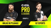 CSGO - Ninjas in Pyjamas vs. G2 Esports [Dust2] Map 1 - Group A - ESL EU Pro League Season 10