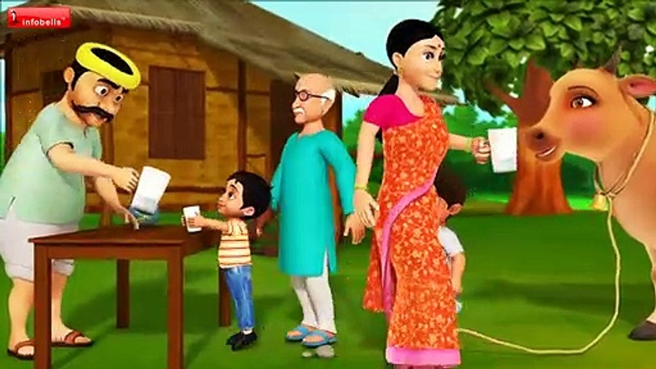 Lalaji Aur Gaay Kids Song - Hindi Rhymes for Children
