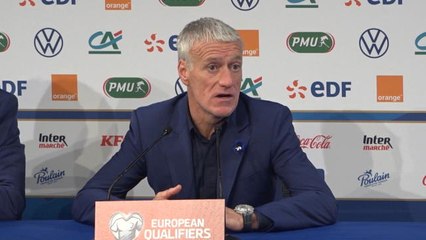 Bleus - Deschamps : "Giroud ? Ça fait un bon moment qu'il est bon"