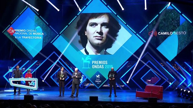 Los Premios Ondas 2019 recuerdan a Camilo Sesto por su trayectoria