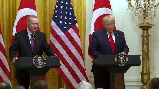 (TEKRAR) Trump: Erdoğan ile çok harika ve verimli bir görüşme gerçekleştirdik - WASHINGTON