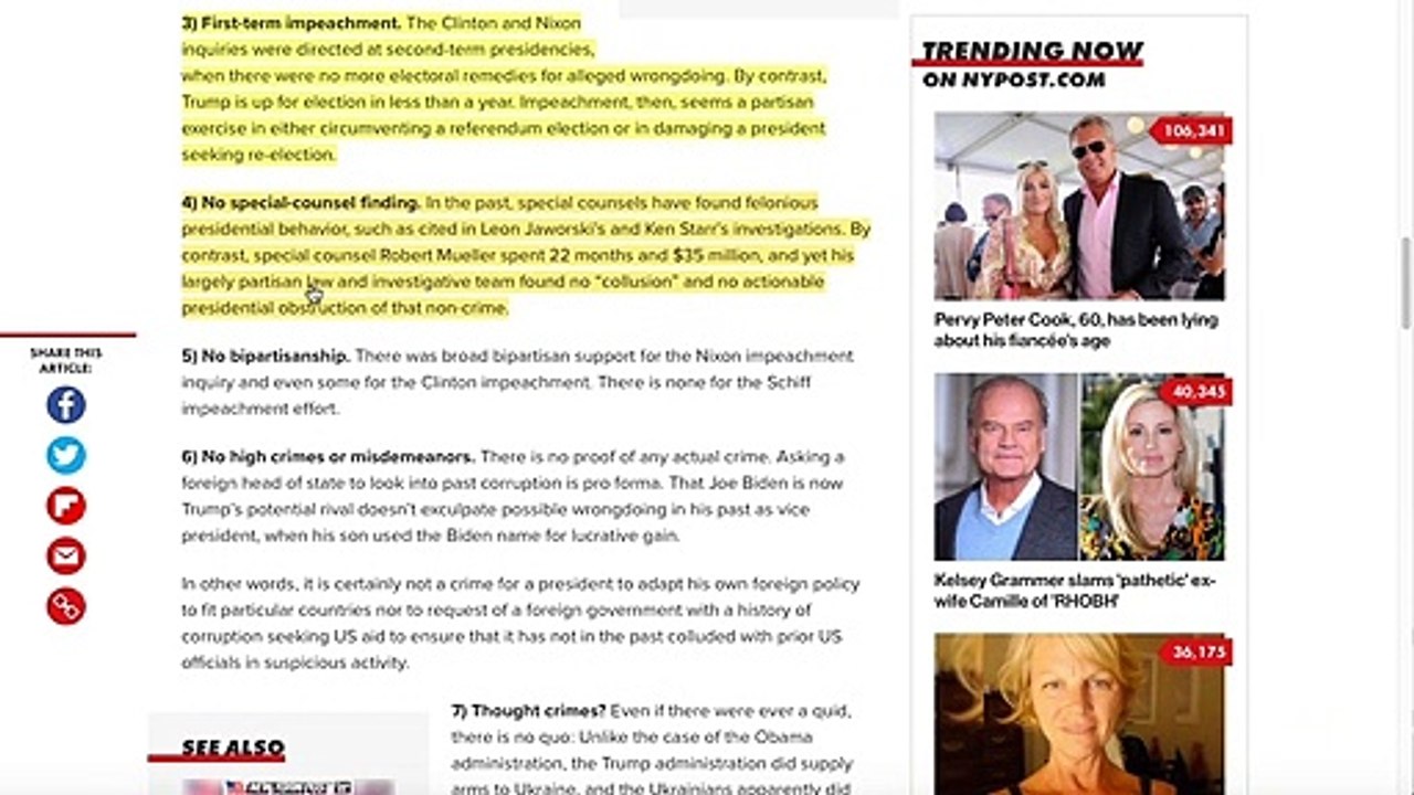 10 REASONS THE TRUMP IMPEACHMENT INQUIRY IS A COUP