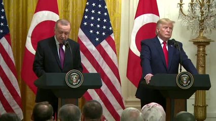 (TEKRAR) Erdoğan: "Görüşmelerimizde, FETÖ'nün ABD'deki mevcudiyetinin sona erdirilmesi yönündeki...