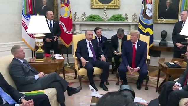 (TEKRAR) Erdoğan: 'Ferhat Abdi Şahin (Mazlum Kobani), Apo denilen bölücü terör örgütü başının aslında manevi evladıdır' - WASHİNGTON