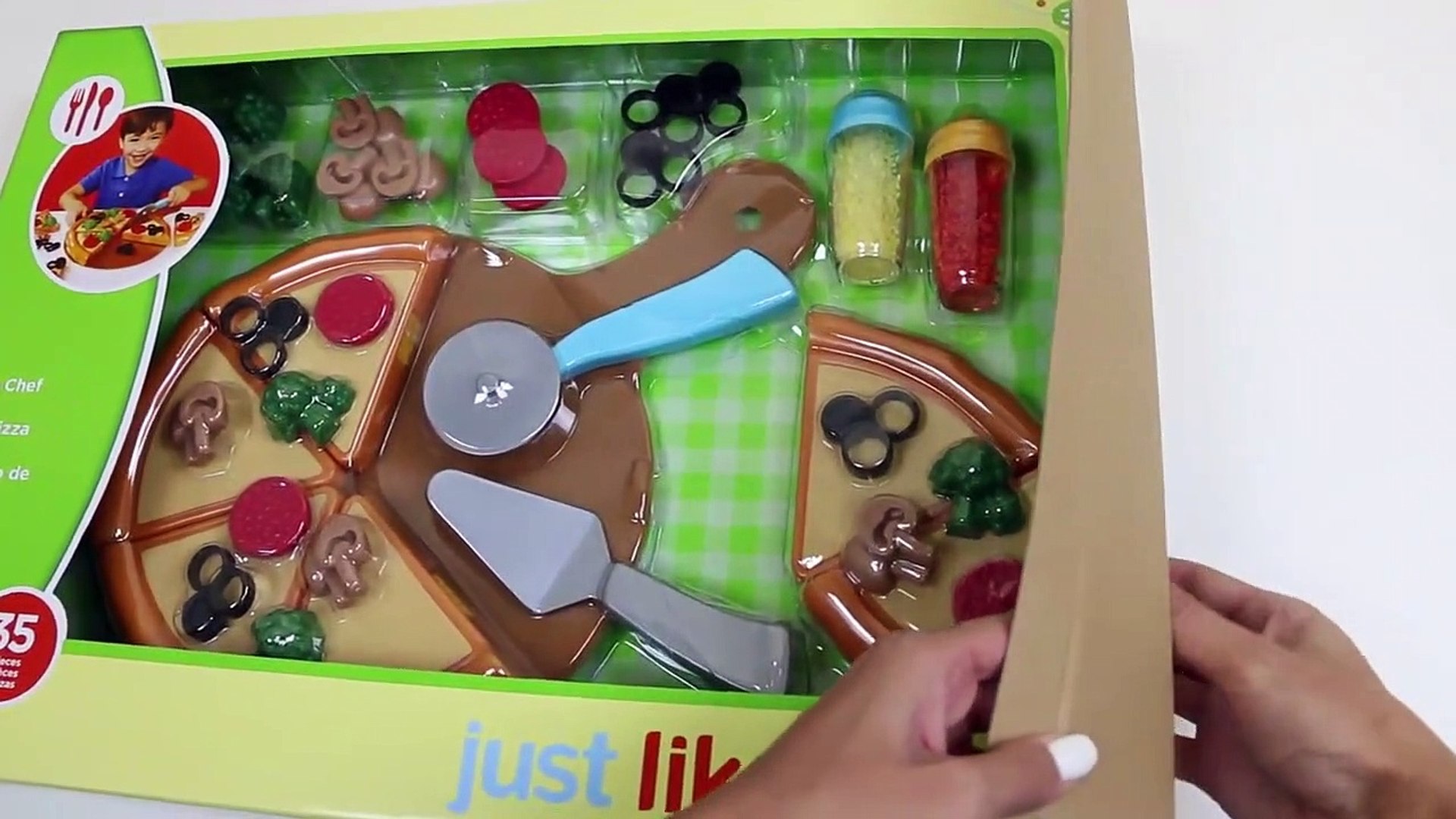 Just Like Home Pizza Chef Playset- - video Dailymotion