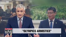 S. Korea's unification minister suggests U.S., N. Korea consider 'Olympics armistice'
