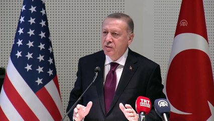 (TEKRAR) Erdoğan: 'ABD'den beklentimiz terör örgütüne verdiği desteği bir an evvel sonlandırmasıdır' - MARYLAND