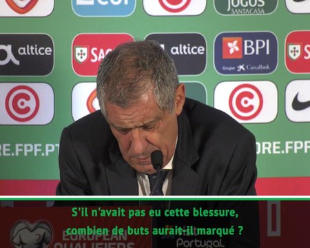Portugal - Santos : Je ne suis jamais surpris par Cristiano
