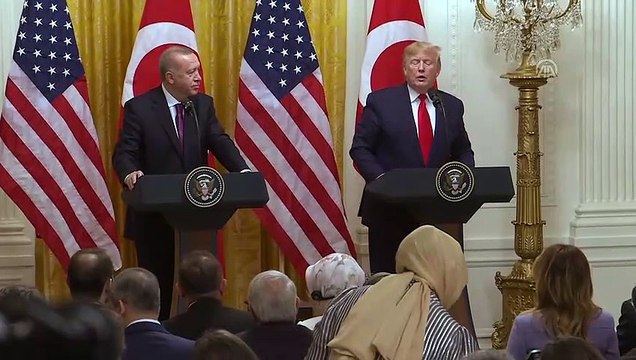 (TEKRAR) Trump: 'Cumhurbaşkanı Erdoğan'ın da Kürtlerle çok iyi ilişkisi var, Türkiye’de de çok fazla Kürt var ve her türlü imkanları var' - WASHINGTON
