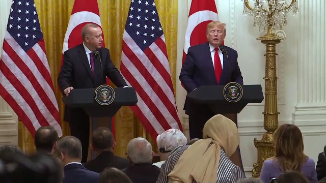 (TEKRAR) Trump: 'Cumhurbaşkanı Erdoğan'ın da Kürtlerle çok iyi ilişkisi var, Türkiye’de de çok fazla Kürt var ve her türlü imkanları var' - WASHINGTON