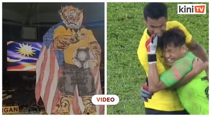 Malam sempurna Harimau baham Gajah