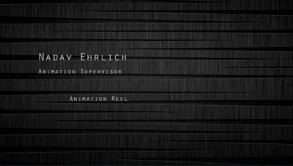 Nadav Ehrlich Demo Reel 2019