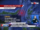Maluku Utara Dilanda Gempa 7,1 Magnitudo