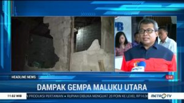 Hingga Siang Ini, Terjadi 87 Kali Gempa Susulan di Malut