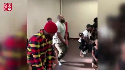 Babalar ve kızlarını birlikte bale yaparken gösteren video viral oldu