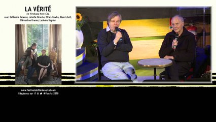 "La vérité" de Hirozaku Kore-Eda, le débat d'après projection au Festival du Film de Sarlat